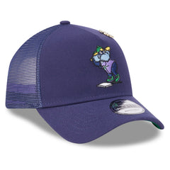 Tampa Bay Rays New Era 2025 Big League Chew A-Frame 9FORTY Adjustable Trucker Hat - Navy Hats