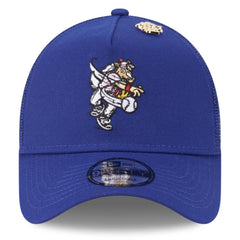 Texas Rangers New Era 2025 Big League Chew A-Frame 9FORTY Adjustable Trucker Hat - Royal Hats