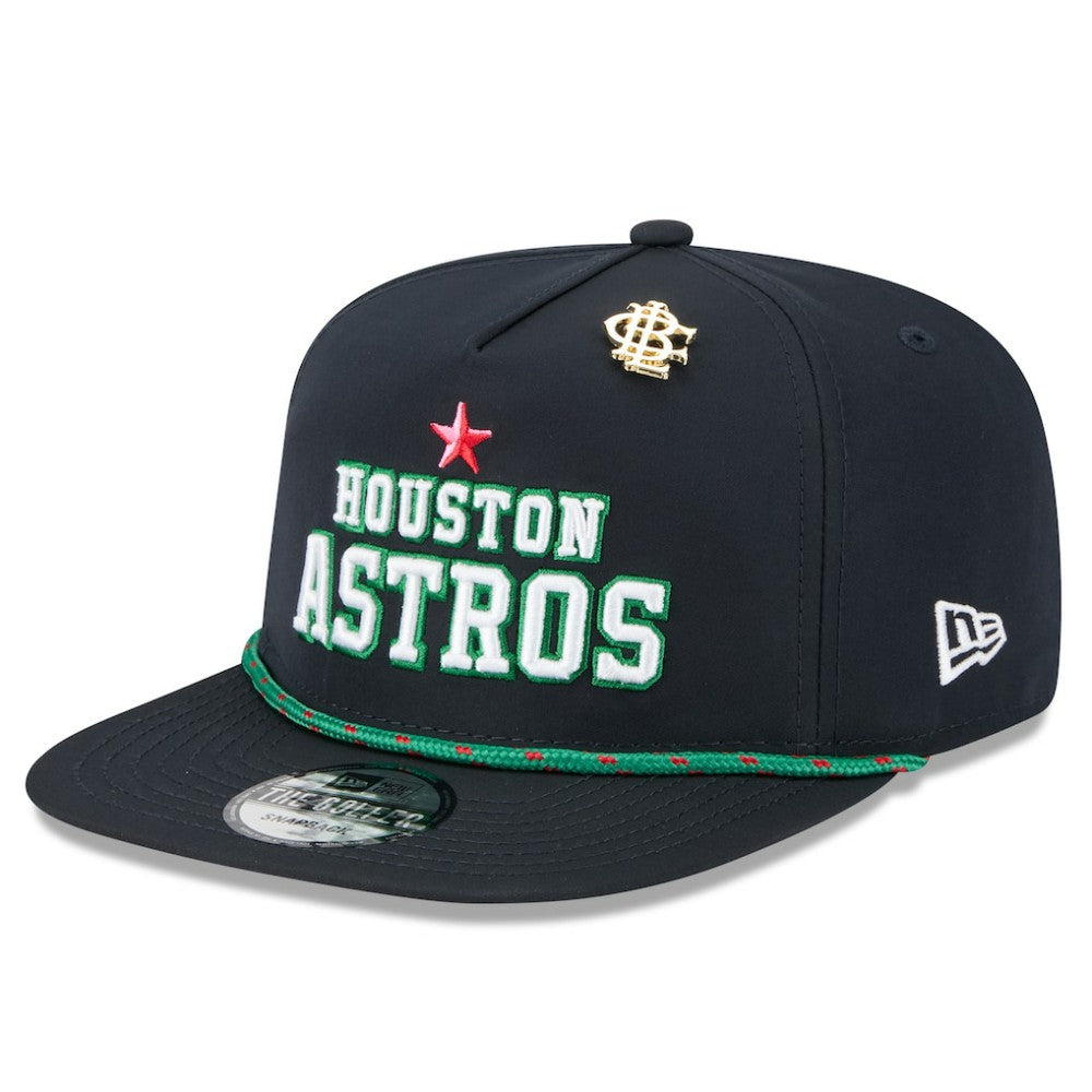 Houston Astros New Era 2025 Big League Chew Golfer Snapback Hat - Navy Hats