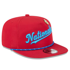 Washington Nationals New Era 2025 Big League Chew Golfer Snapback Hat - Red Hats