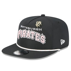 Pittsburgh Pirates New Era 2025 Big League Chew Golfer Snapback Hat - Black Hats