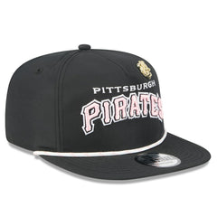 Pittsburgh Pirates New Era 2025 Big League Chew Golfer Snapback Hat - Black Hats