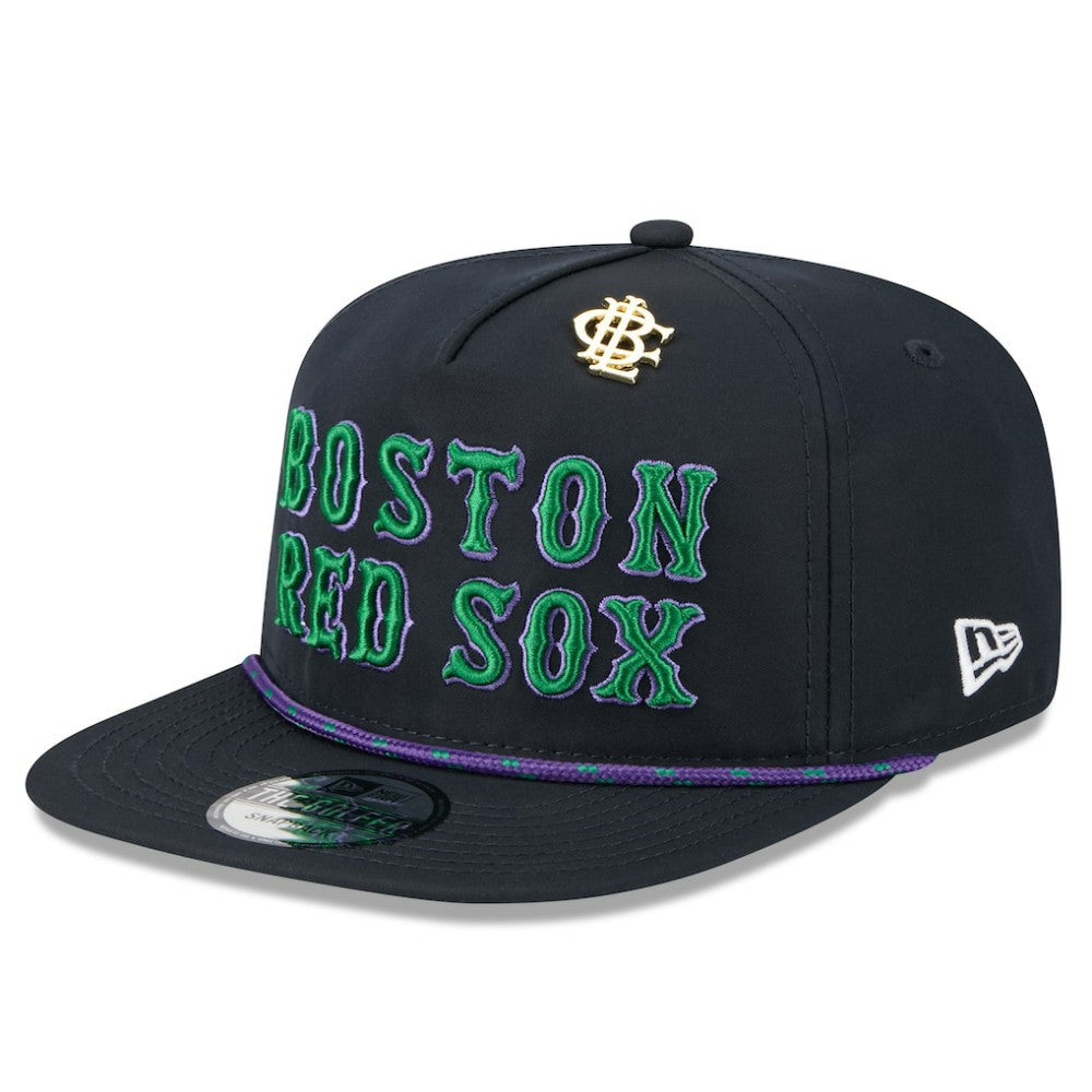 Boston Red Sox New Era 2025 Big League Chew Golfer Snapback Hat - Navy Hats
