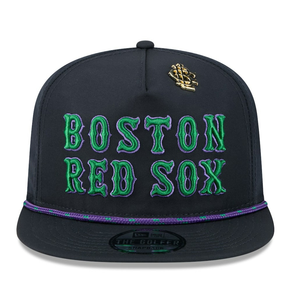 Boston Red Sox New Era 2025 Big League Chew Golfer Snapback Hat - Navy Hats