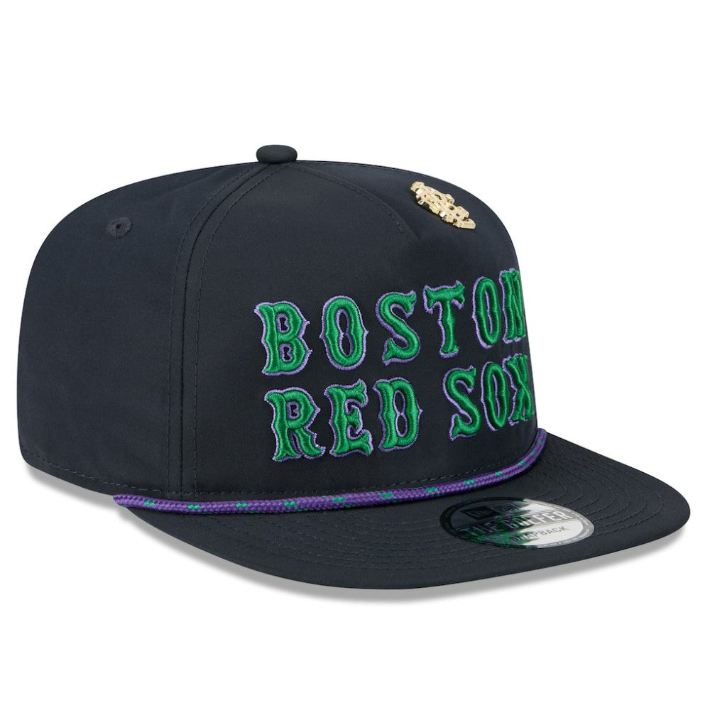 Boston Red Sox New Era 2025 Big League Chew Golfer Snapback Hat - Navy Hats