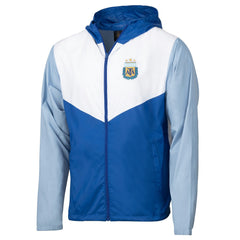 Argentina National Team Block Pro Full-Zip Windbreaker Jacket Royal