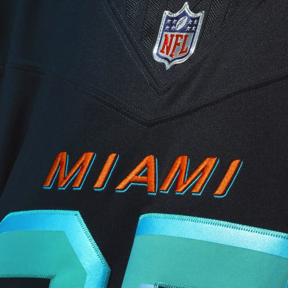 Tyreek Hill Miami Dolphins 2025 Rivalries Collection Limited Jersey Pitch Blue