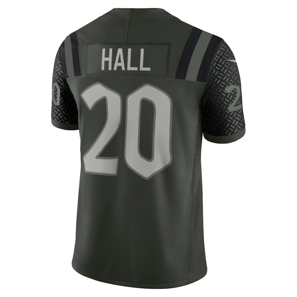 Breece Hall New York Jets 2025 Rivalries Collection Limited Jersey Gotham Green