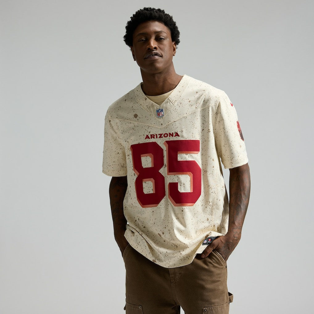 Trey McBride Arizona Cardinals 2025 Rivalries Collection Limited Jersey Natural