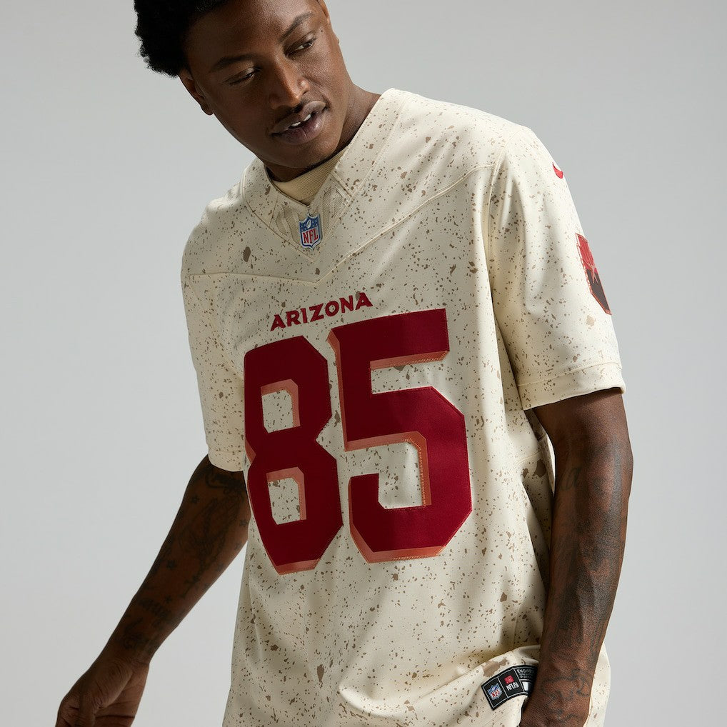 Trey McBride Arizona Cardinals 2025 Rivalries Collection Limited Jersey Natural