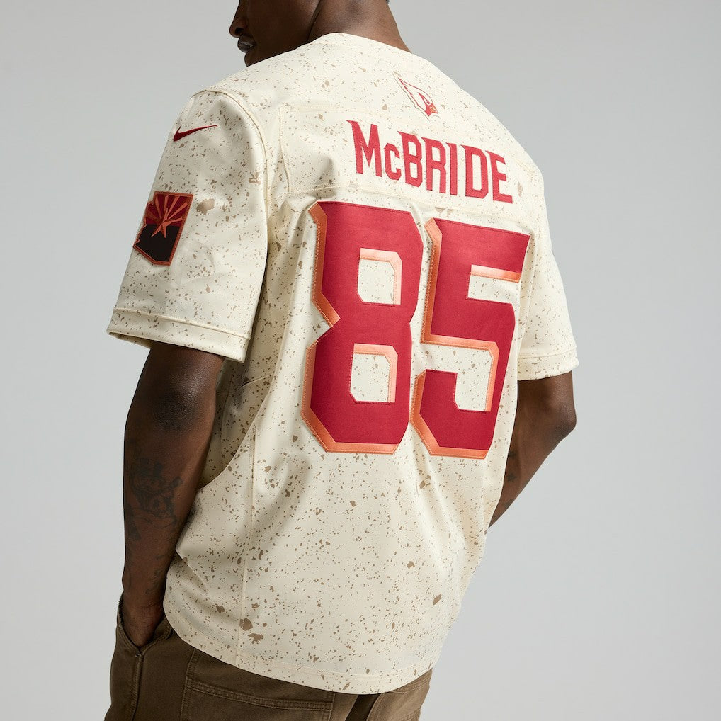 Trey McBride Arizona Cardinals 2025 Rivalries Collection Limited Jersey Natural