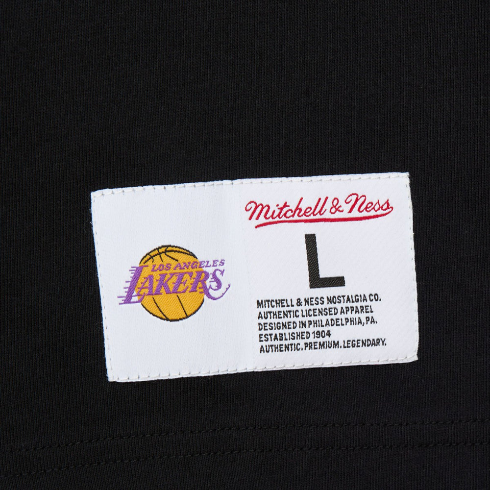 Los Angeles Lakers Black Out Collection Vintage Premium T-Shirt Black