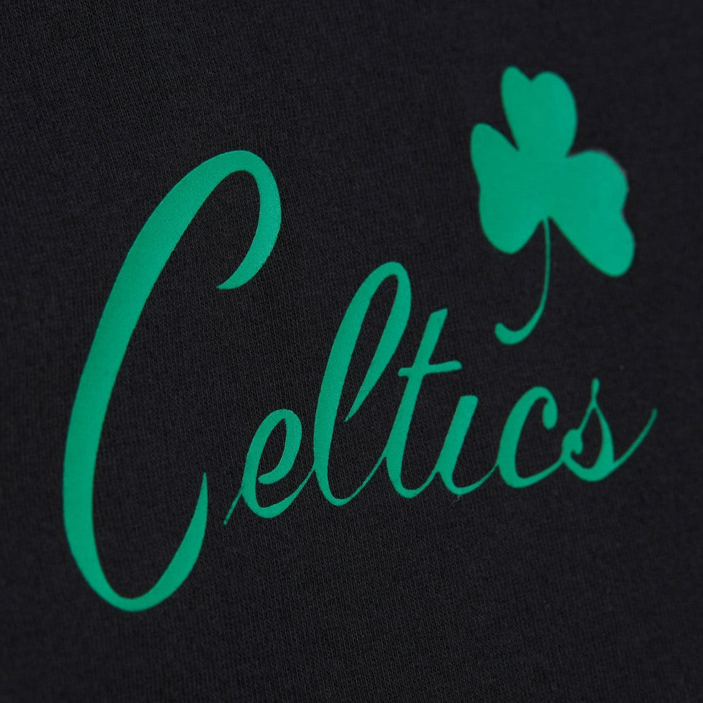 Boston Celtics Black Out Collection Vintage Premium T-Shirt Black