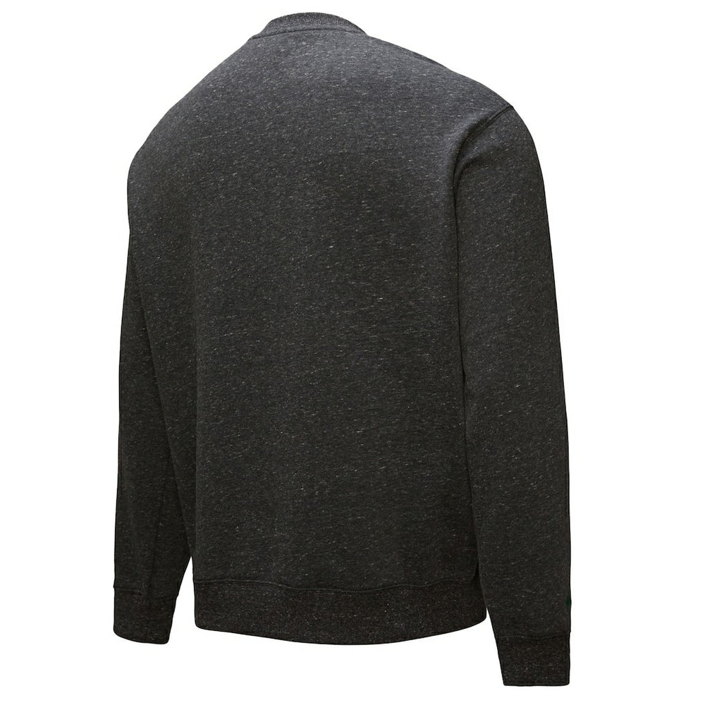 Boston Celtics Hardwood Classics Blackout Collection Snow Washed Pullover Sweatshirt Black