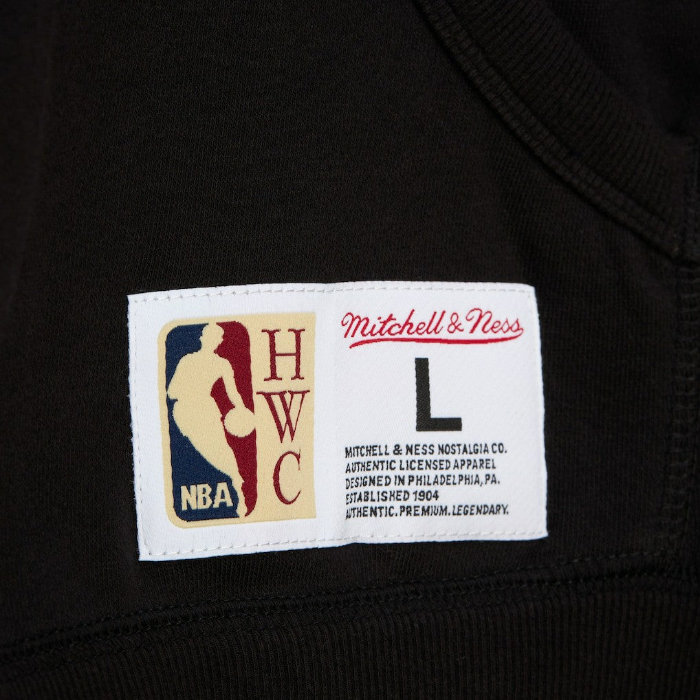 Boston Celtics Hardwood Classics Blackout Collection Pullover Hoodie Black