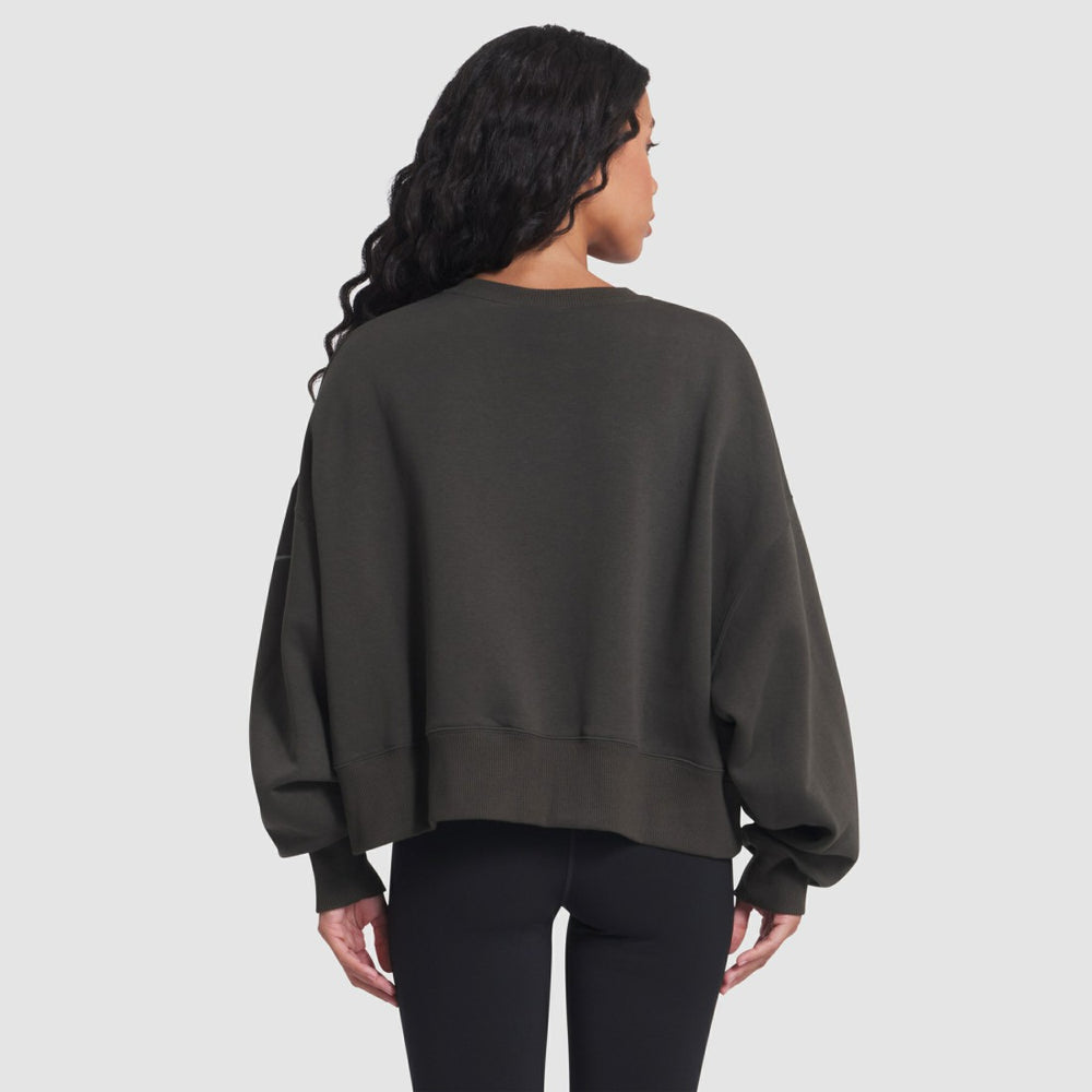 New York Jets Women's 2025 Rivalries Collection Oversized Phoenix Fleece Sweatshirt Gotham Green