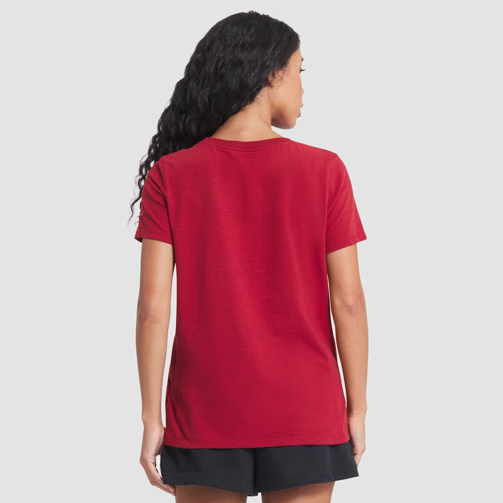 Arizona Cardinals Women's 2025 Rivalries Collection Slub Dri-FIT T-Shirt Red