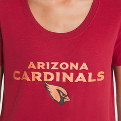 Arizona Cardinals Women's 2025 Rivalries Collection Slub Dri-FIT T-Shirt Red