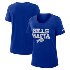 Buffalo Bills Women's 2025 Rivalries Collection Slub Dri-FIT T-Shirt Royal