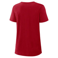 San Francisco 49ers Women's 2025 Rivalries Collection Slub Dri-FIT T-Shirt Scarlet