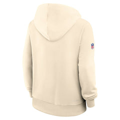 Arizona Cardinals Women's 2025 Rivalries Collection Standard Issue Sideline Dri-FIT Hoodie Natural
