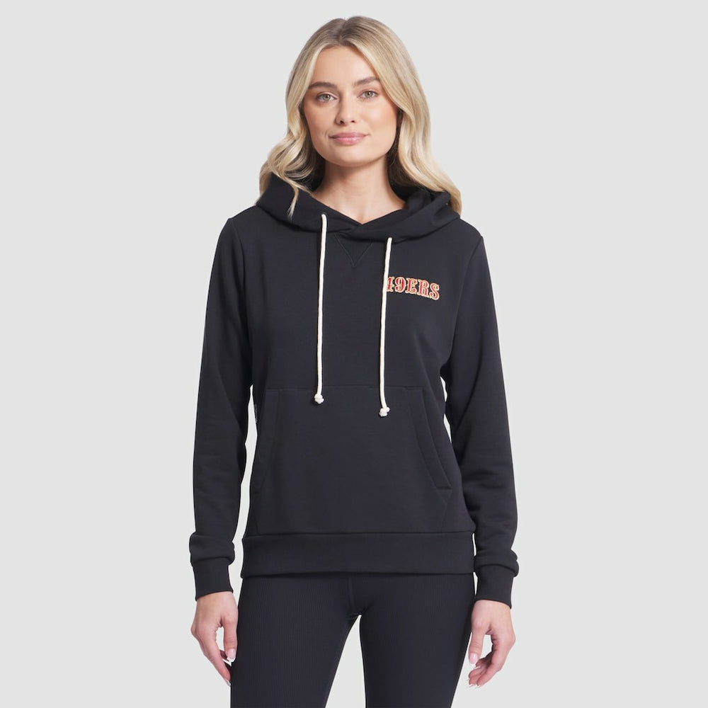 San Francisco 49ers Women's 2025 Rivalries Collection Standard Issue Sideline Dri-FIT Hoodie Black