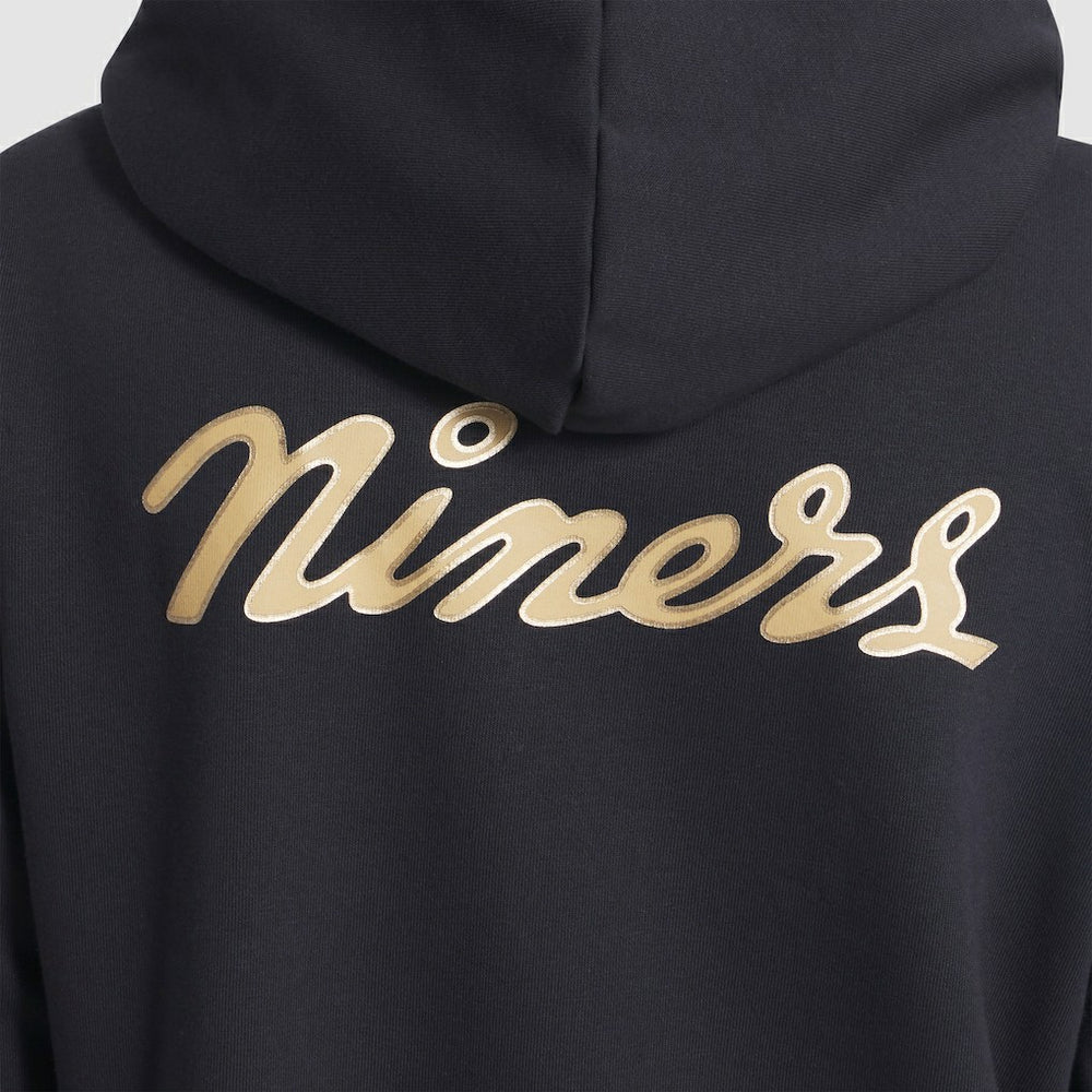 San Francisco 49ers Women's 2025 Rivalries Collection Standard Issue Sideline Dri-FIT Hoodie Black
