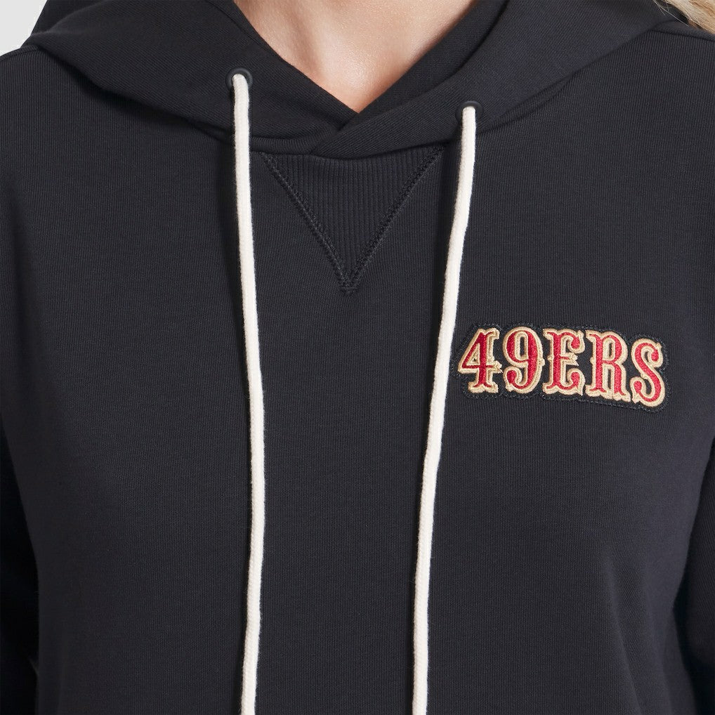 San Francisco 49ers Women's 2025 Rivalries Collection Standard Issue Sideline Dri-FIT Hoodie Black