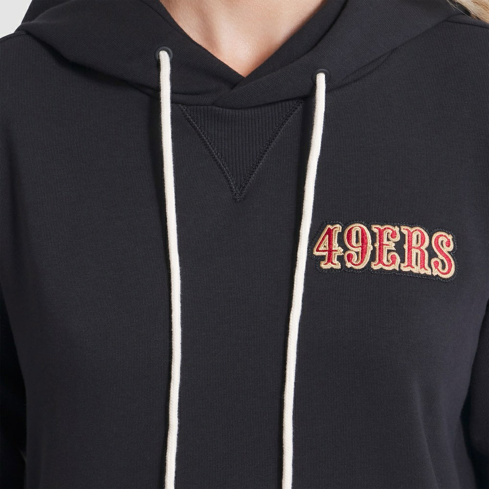 San Francisco 49ers Women's 2025 Rivalries Collection Standard Issue Sideline Dri-FIT Hoodie Black