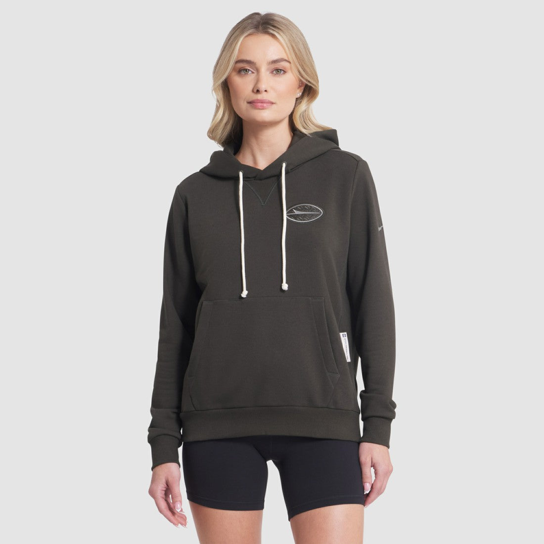New York Jets Women's 2025 Rivalries Collection Standard Issue Sideline Dri-FIT Hoodie Gotham Green