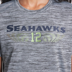 Seattle Seahawks Women's 2025 Rivalries Collection Sideline Velocity Dri-FIT T-Shirt Wolf Gray
