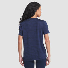 Los Angeles Rams Women's 2025 Rivalries Collection Sideline Velocity Dri-FIT T-Shirt Midnight Blue
