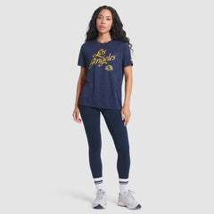 Los Angeles Rams Women's 2025 Rivalries Collection Sideline Velocity Dri-FIT T-Shirt Midnight Blue