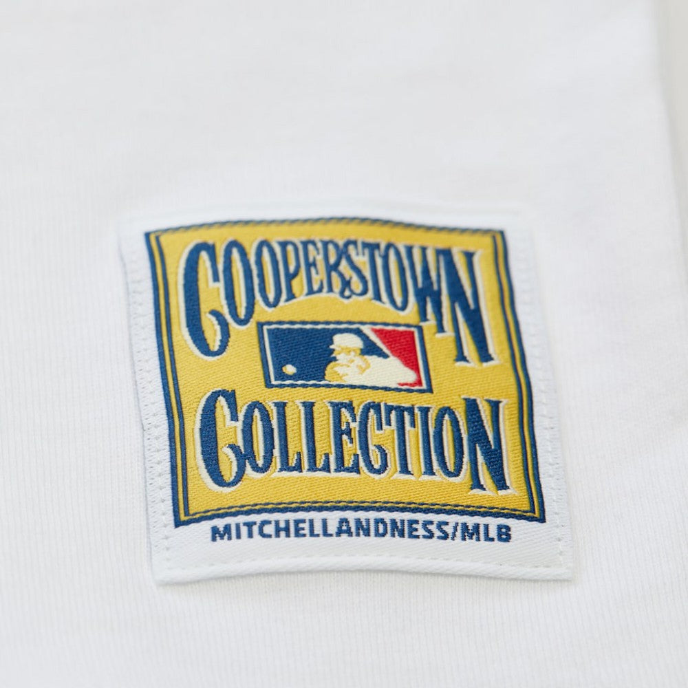 Pittsburgh Pirates Mitchell & Ness Women's Cooperstown Collection Boyfriend T-Shirt - White T-shirts
