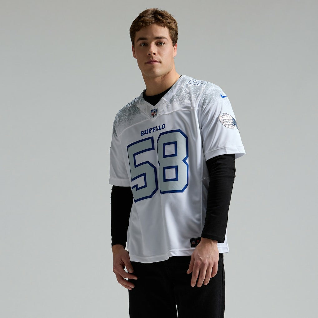 Matt Milano Buffalo Bills 2025 Rivalries Collection Limited Jersey White