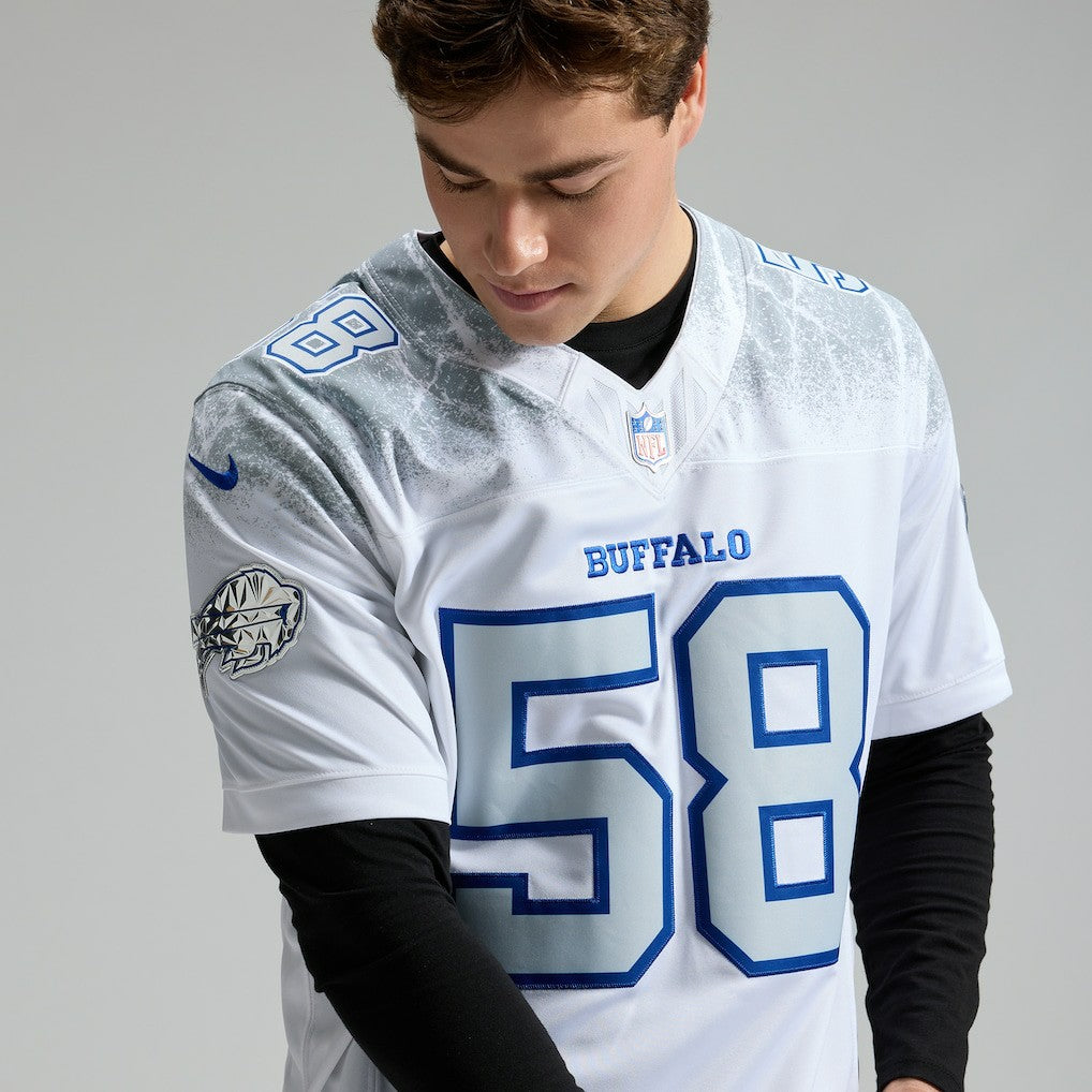 Matt Milano Buffalo Bills 2025 Rivalries Collection Limited Jersey White