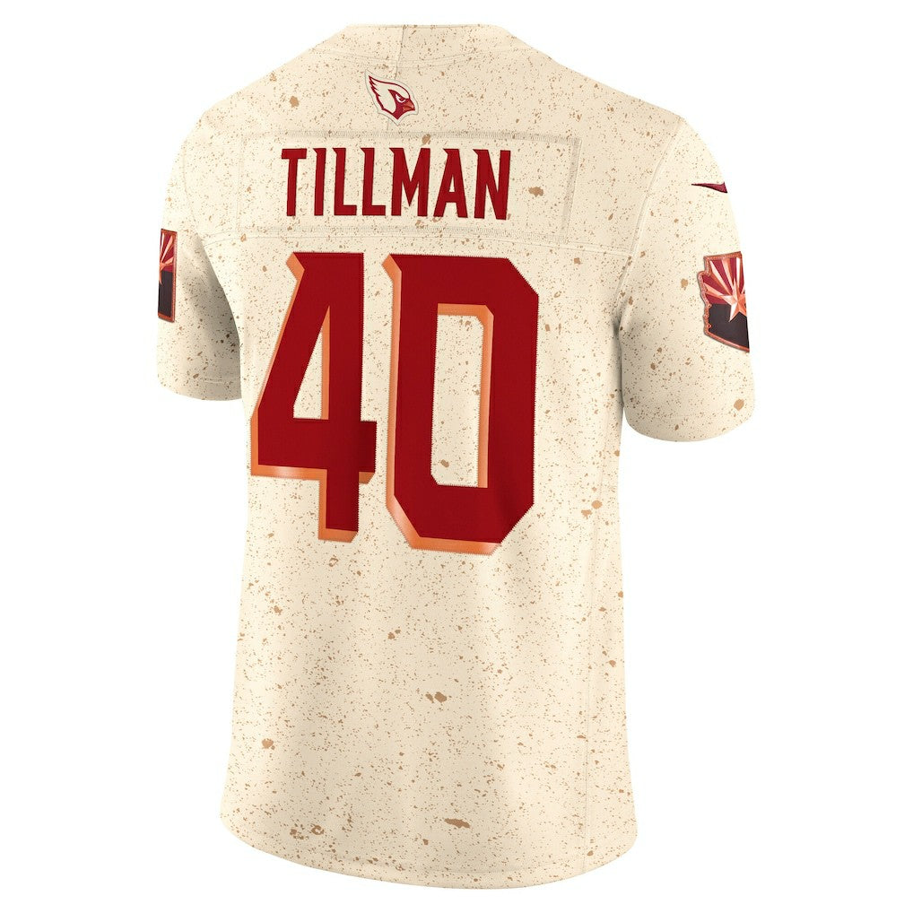 Pat Tillman Arizona Cardinals 2025 Rivalries Collection Retired Player Limited Jersey Natural
