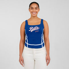 Buffalo Bills WEAR by Erin Andrews Women's Square Neck Tank Top Royal