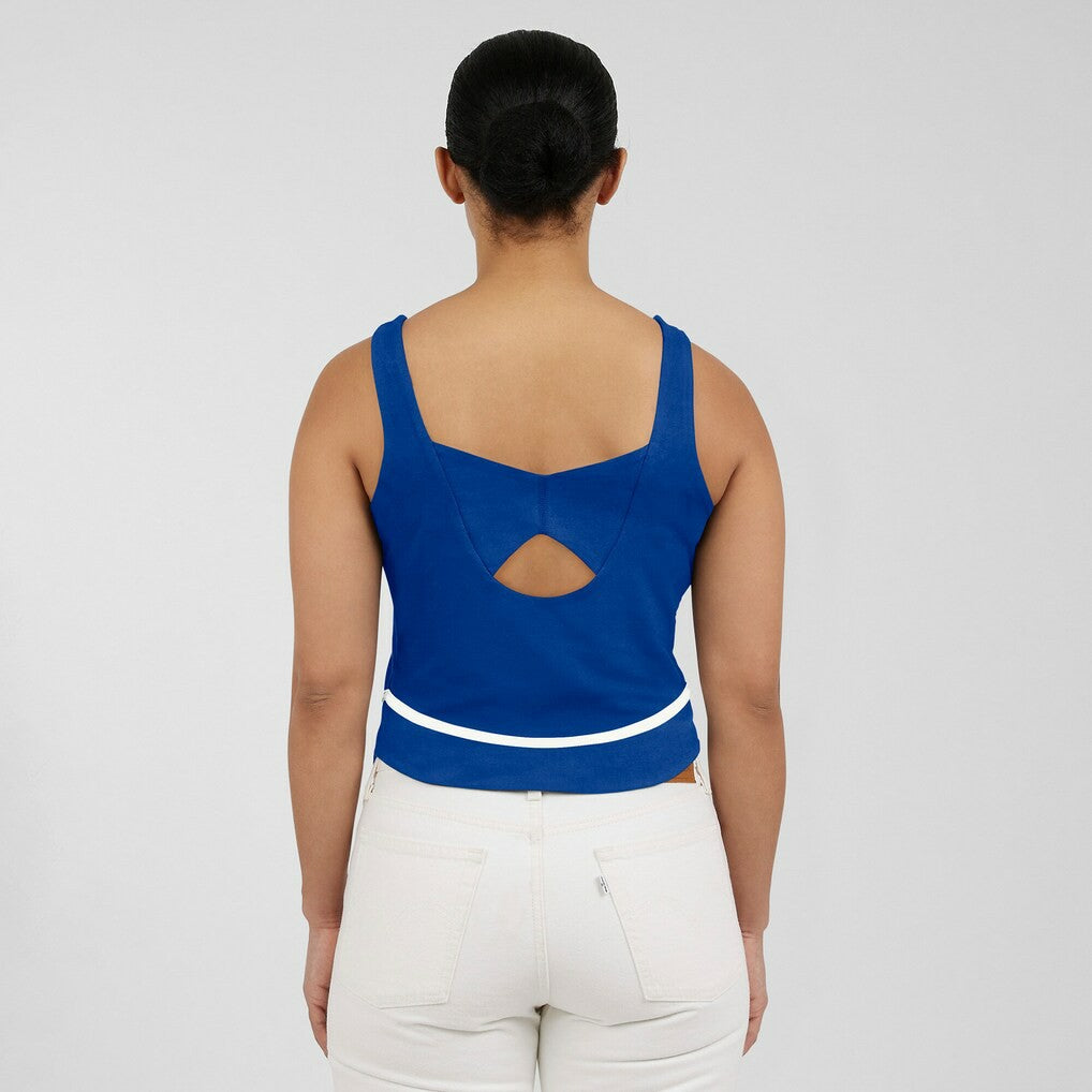 Buffalo Bills WEAR by Erin Andrews Women's Square Neck Tank Top Royal