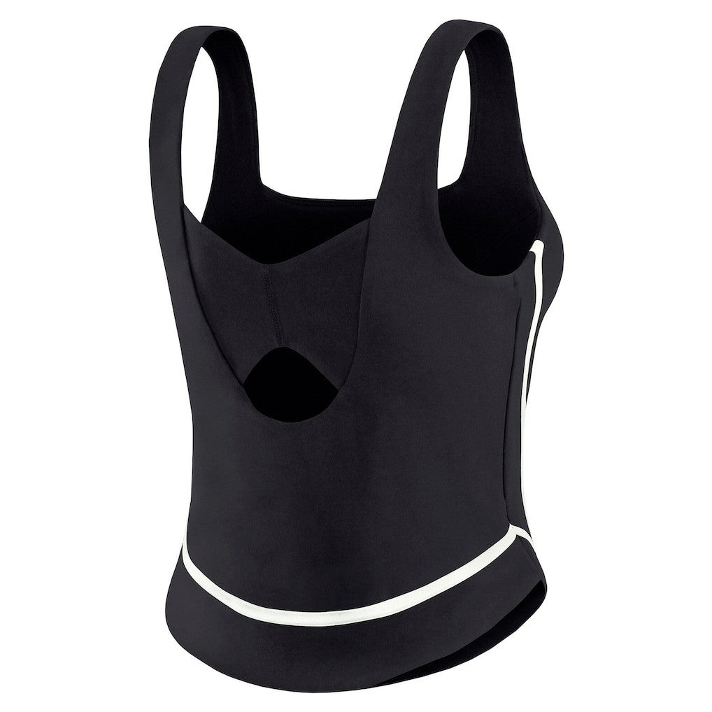 Las Vegas Raiders WEAR by Erin Andrews Women's Square Neck Tank Top Black