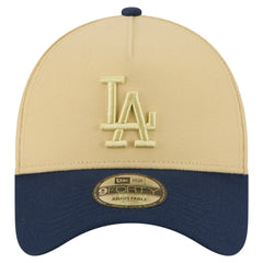 Los Angeles Dodgers x The Heritage Collection New Era LA84 Summer Olympics 9FORTY Adjustable Hat - Gold/Navy Hats