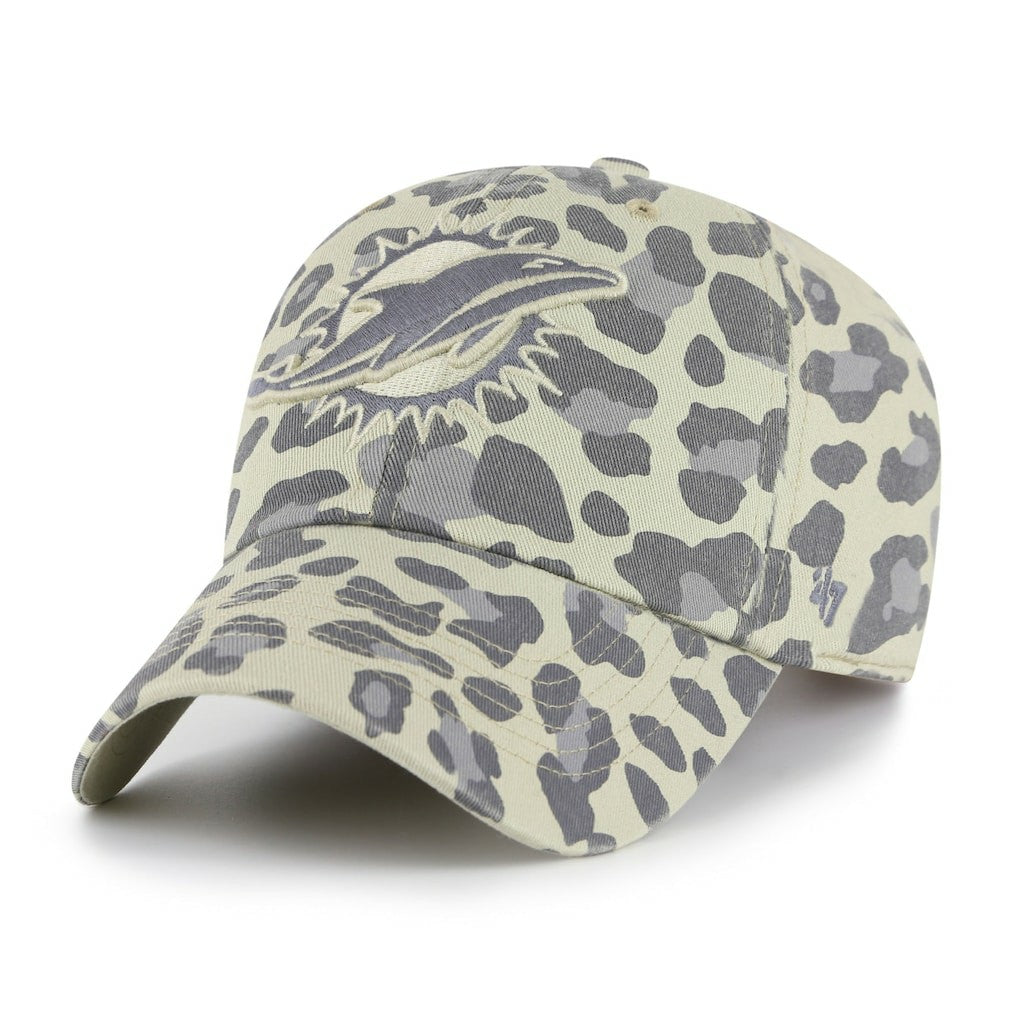 Miami Dolphins '47 Women's Bagheera Clean Up Adjustable Hat Gray