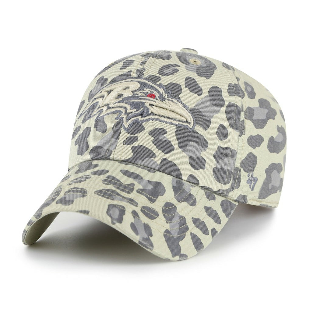 Baltimore Ravens '47 Women's Bagheera Clean Up Adjustable Hat Gray