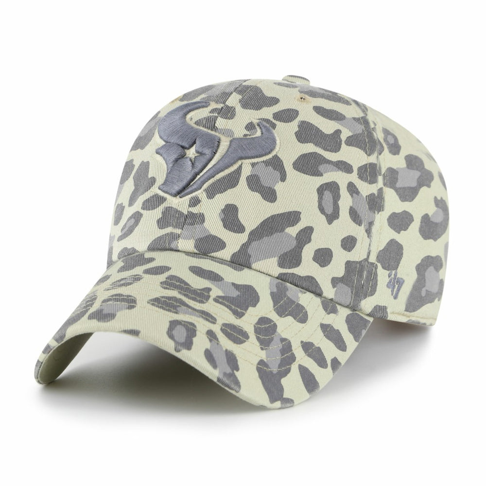 Houston Texans '47 Women's Bagheera Clean Up Adjustable Hat Gray