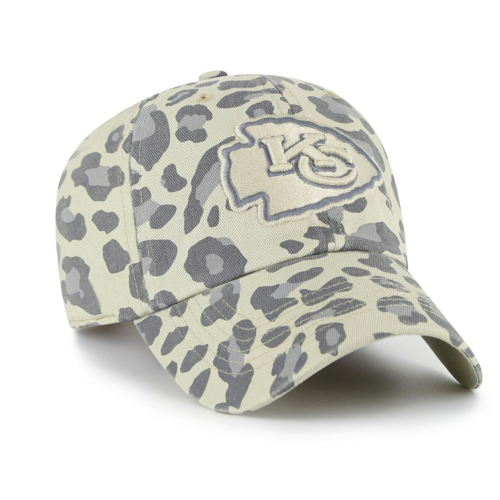 Kansas City Chiefs '47 Women's Bagheera Clean Up Adjustable Hat Gray