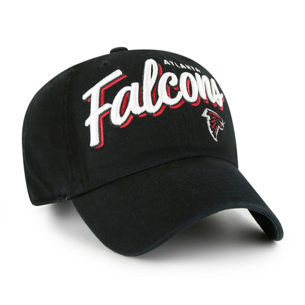Atlanta Falcons '47 Women's Ariana Clean Up Adjustable Hat Black