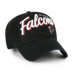 Atlanta Falcons '47 Women's Ariana Clean Up Adjustable Hat Black