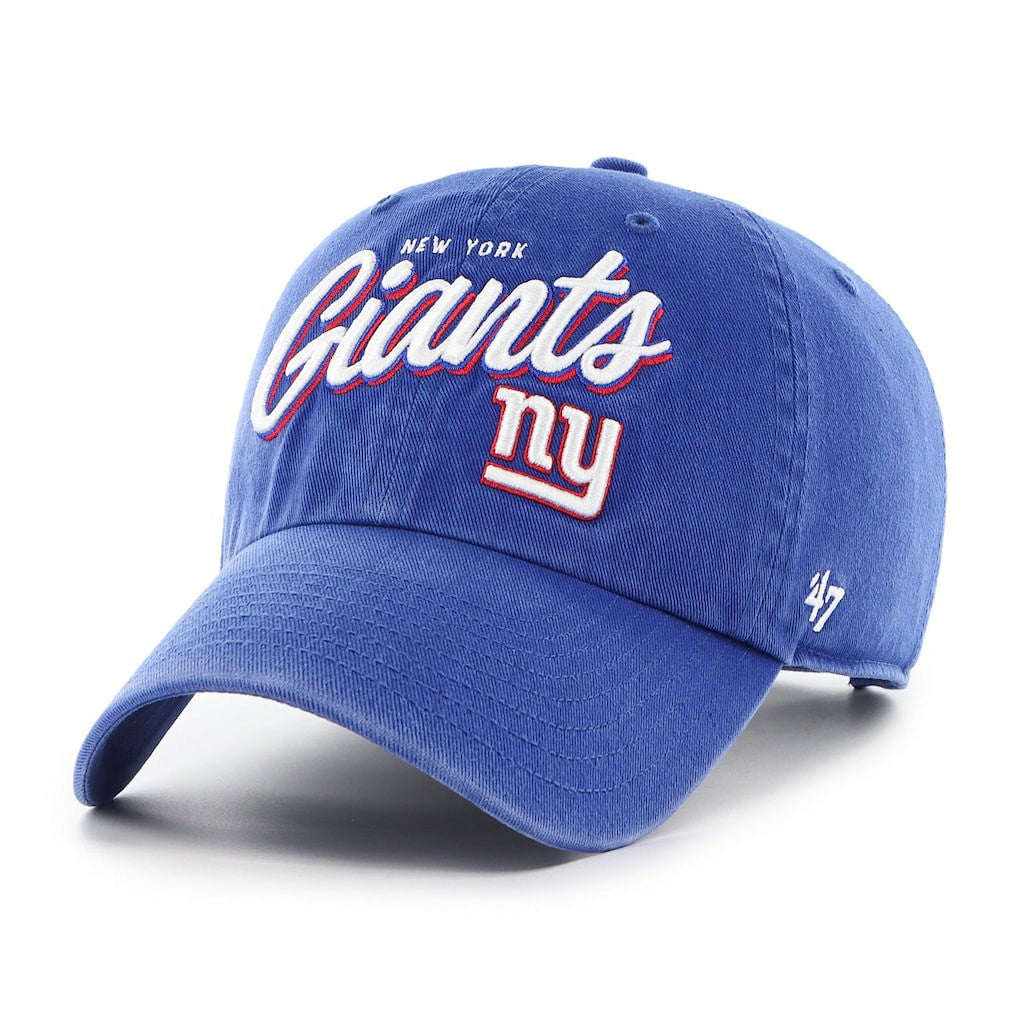 New York Giants '47 Women's Ariana Clean Up Adjustable Hat Royal