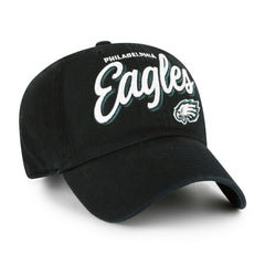 Philadelphia Eagles '47 Women's Ariana Clean Up Adjustable Hat Black