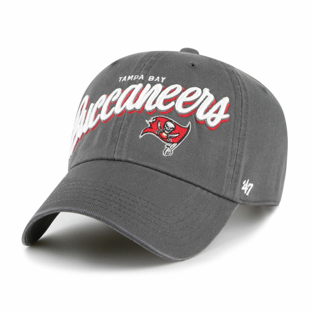 Tampa Bay Buccaneers '47 Women's Ariana Clean Up Adjustable Hat Graphite